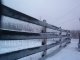 [ pic by Joshua Fitzpatrick: freezing rain on fence ]